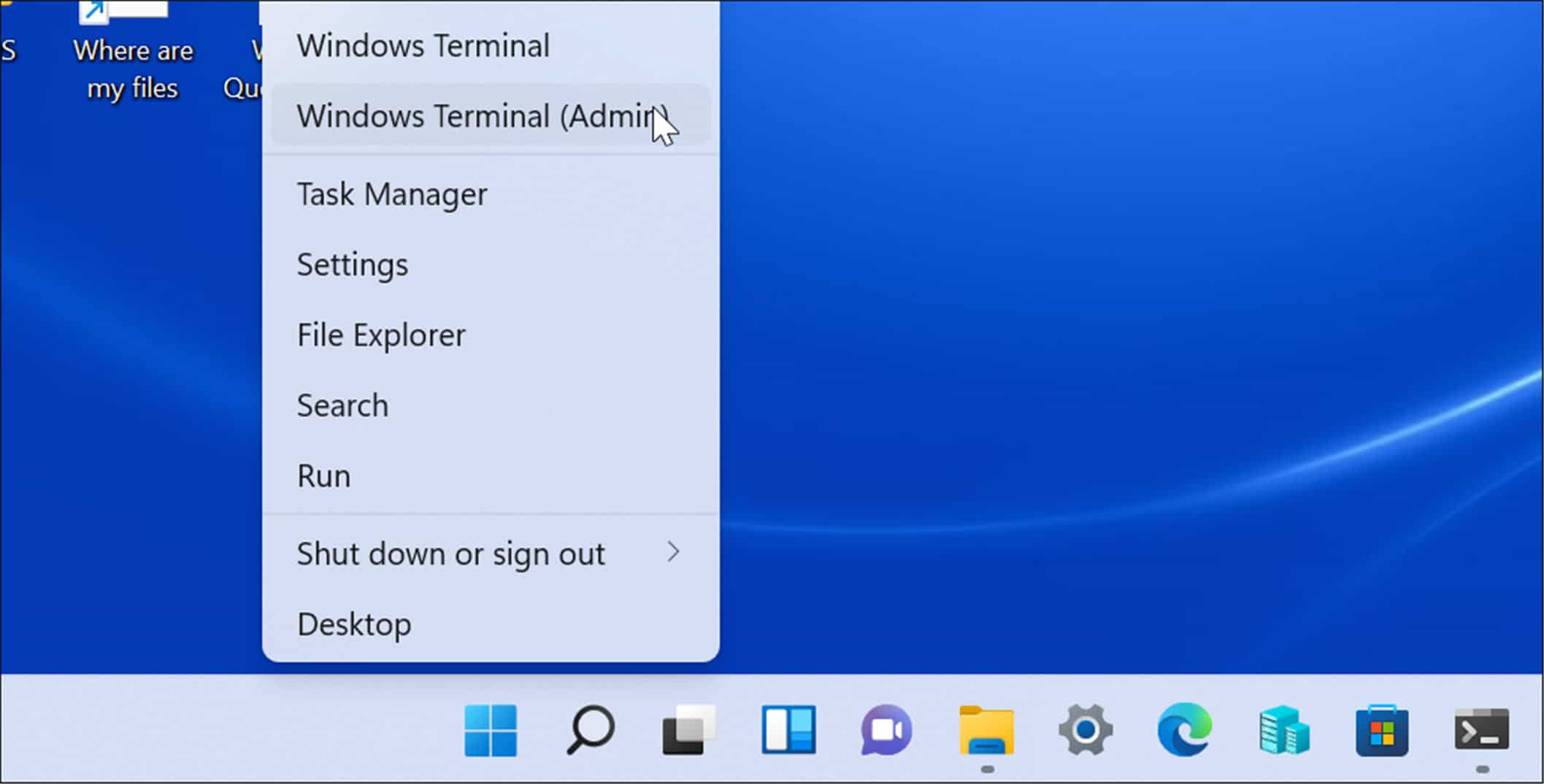 Администратор терминала Windows Windows 11