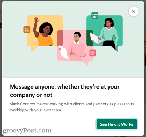Как работает Slack Connect