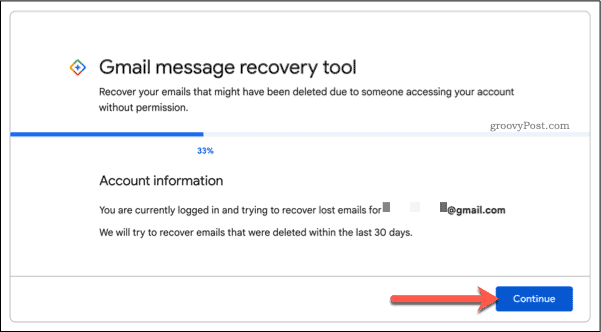 Восстановление электронной почты Gmail через форму поддержки