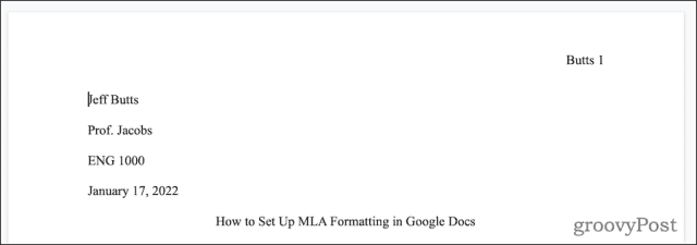 Документы Google Как настроить формат MLA в Документах Google