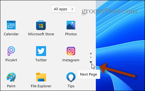 Следующая страница Запустите Windows 11