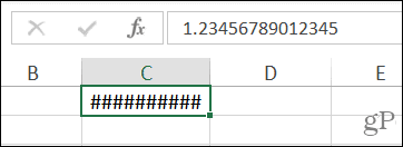 Числовые символы в Excel