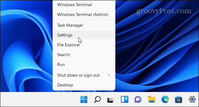 Пуск Параметры Windows 11
