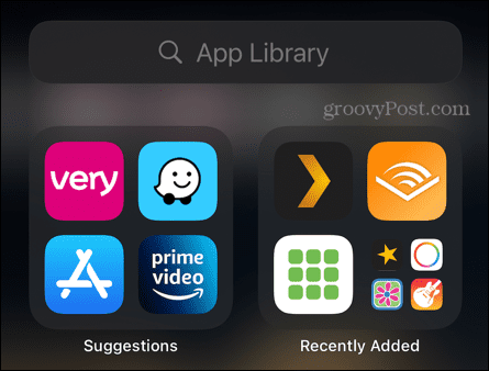 библиотека приложений для айфона