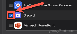 разрешение на запись экрана в дискорде mac