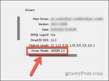 модель драйвера dxdiag для windows 11
