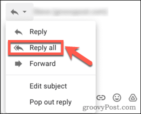 Ответить всем получателям Gmail