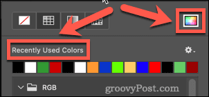 Использование инструмента выбора цвета в Photoshop
