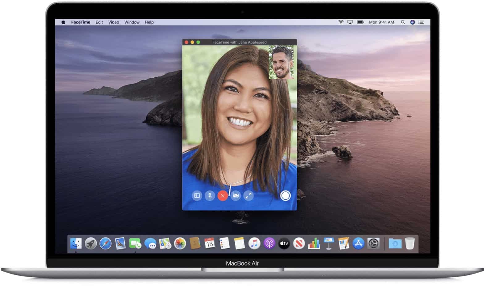 Запись вызова FaceTime на Mac