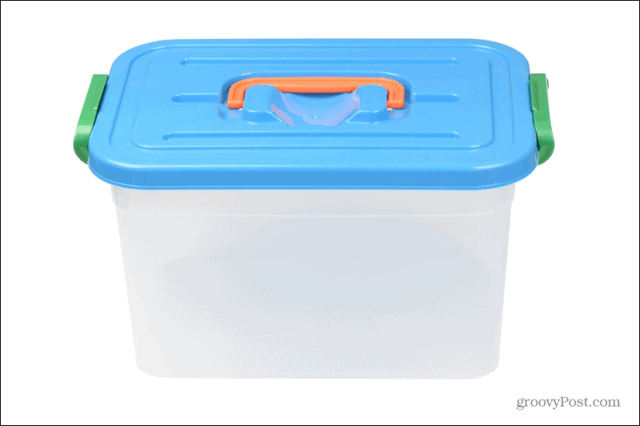 пластиковый ящик для хранения