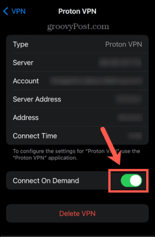 iphone vpn подключение по запросу