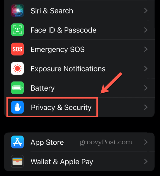 конфиденциальность и безопасность iOS