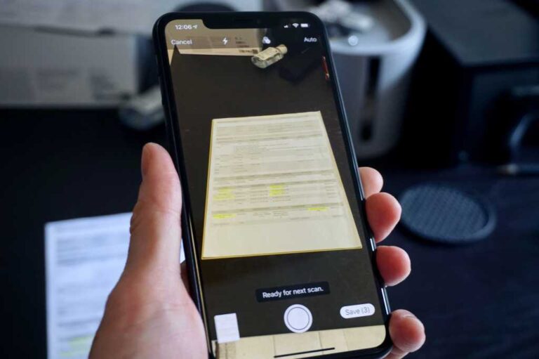 Как сканировать документы на iPhone
